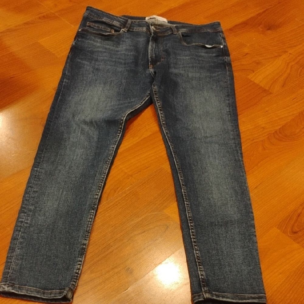 Zara Men's Indigo Slim Fit Jeans